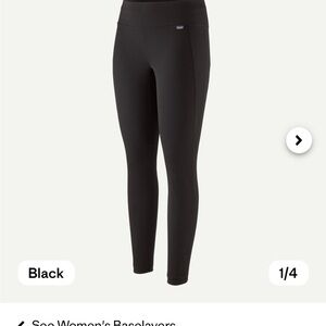 Patagonia Women's Black Leggings